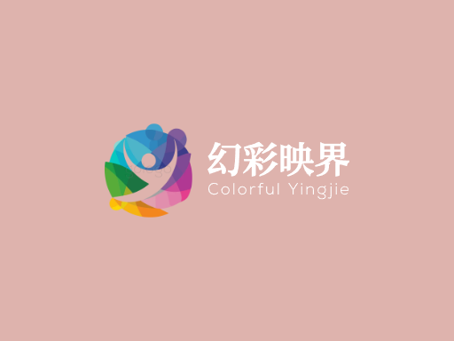 幻彩映界影城Logo标志设计