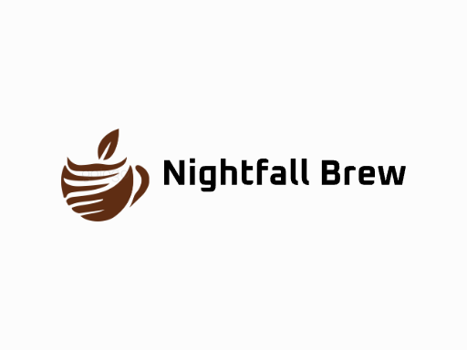 Nightfall Brew麦芽啤酒Logo标志设计