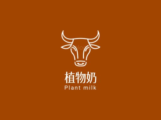 植物奶植物奶Logo标志设计