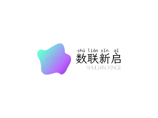 数联新启上线Logo标志设计