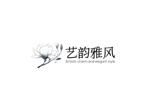 艺韵雅风艺术Logo标志设计