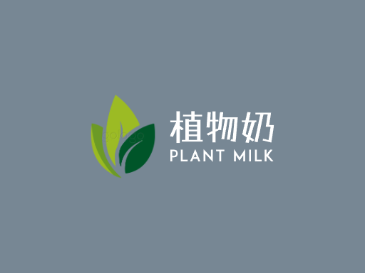 植物奶植物奶Logo标志设计