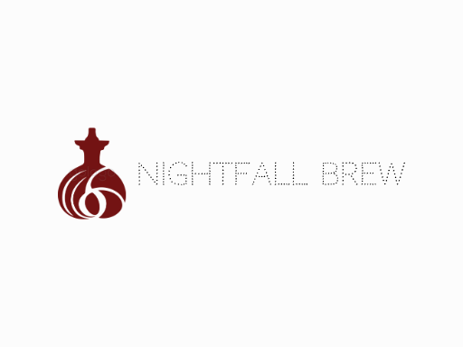 Nightfall Brew麦芽啤酒Logo标志设计