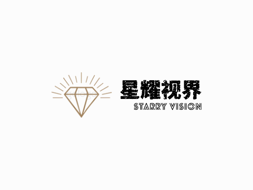 星耀视界网红Logo标志设计