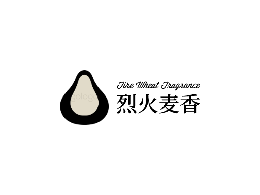 烈火麦香啤酒Logo标志设计