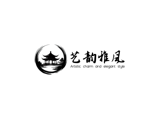 艺韵雅风艺术Logo标志设计