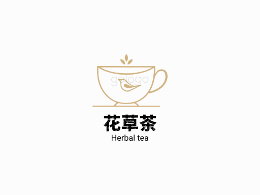 花草茶优秀Logo标志设计