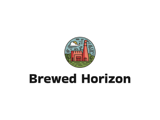 Brewed Horizon罐装啤酒Logo标志设计