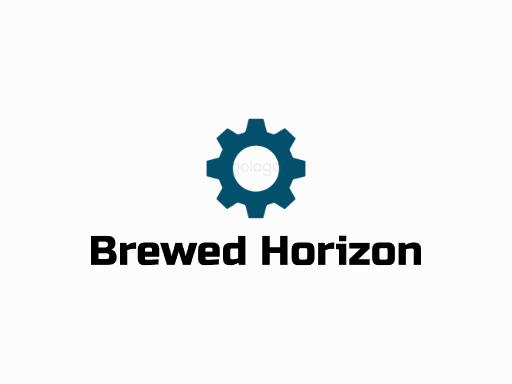 Brewed Horizon罐装啤酒Logo标志设计