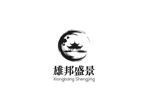 雄邦盛景大国Logo标志设计