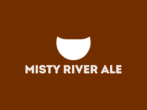 Misty River Ale手工啤酒Logo标志设计