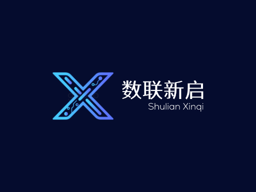 数联新启上线Logo标志设计