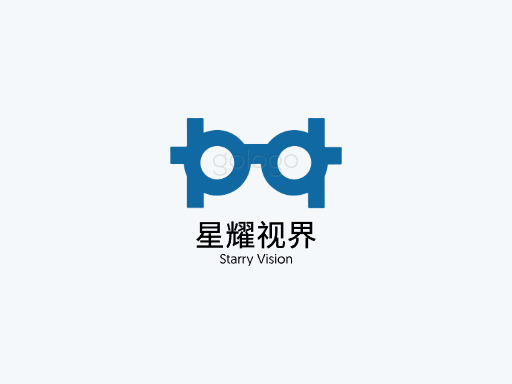 星耀视界网红Logo标志设计