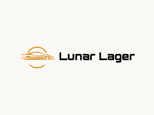 Lunar Lager生啤Logo标志设计