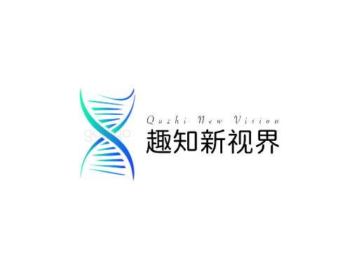 趣知新视界公众号Logo标志设计