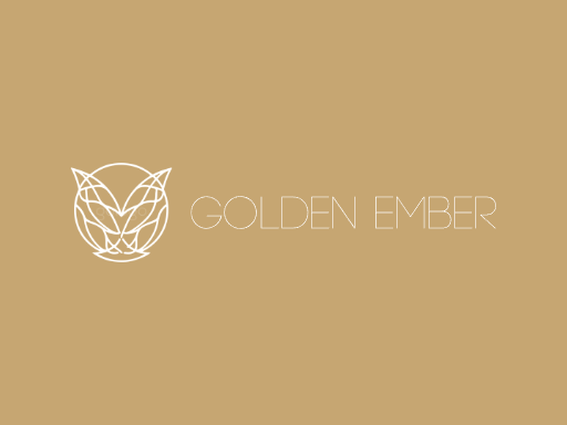 Golden Ember无醇啤酒Logo标志设计