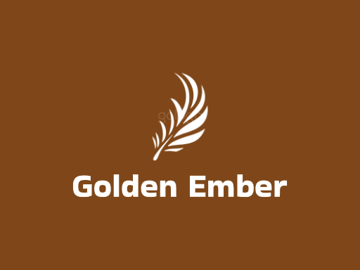 Golden Ember无醇啤酒Logo标志设计