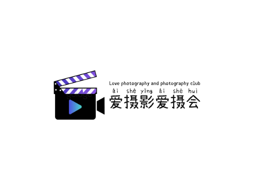 爱摄影爱摄会快手Logo标志设计