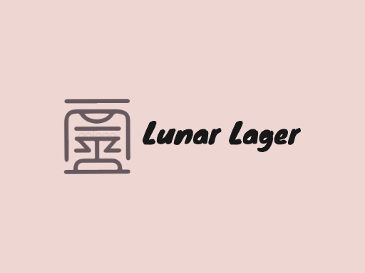 Lunar Lager生啤Logo标志设计