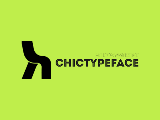 ChicTypeface文字Logo标志设计