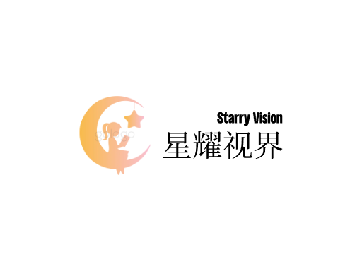 星耀视界网红Logo标志设计