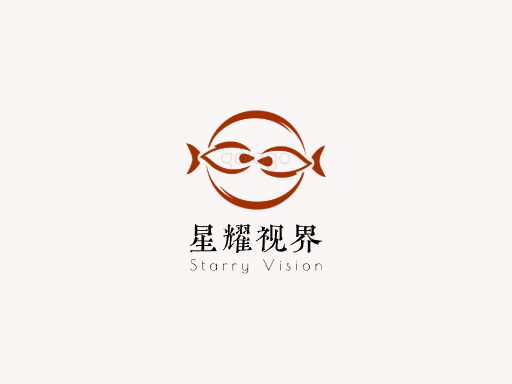 星耀视界网红Logo标志设计