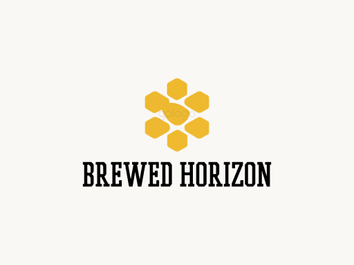 Brewed Horizon字体设计Logo标志设计