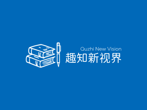 趣知新视界公众号Logo标志设计