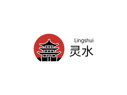 灵水茶饮料Logo标志设计