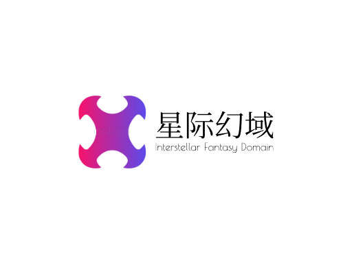 星际幻域科幻Logo标志设计