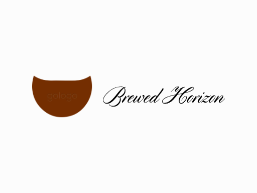 Brewed Horizon罐装啤酒Logo标志设计