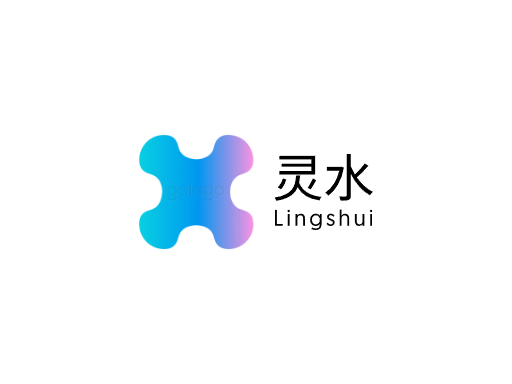 灵水茶饮料Logo标志设计