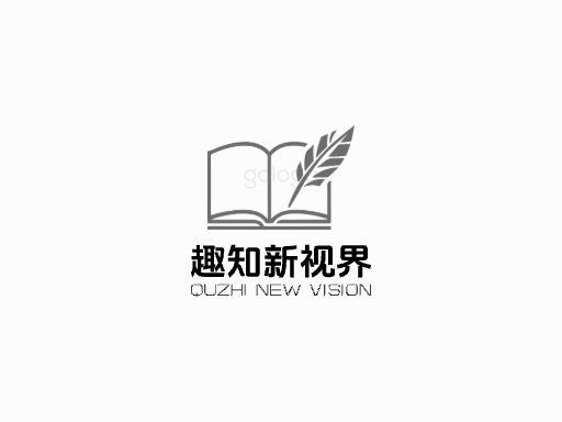 趣知新视界公众号Logo标志设计