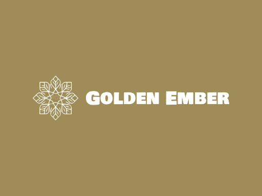 Golden Ember无醇啤酒Logo标志设计