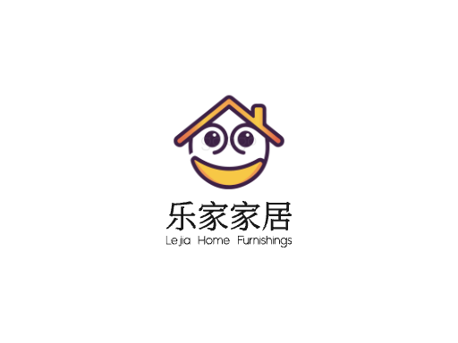 乐家家居家居Logo标志设计