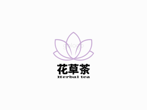 花草茶最全Logo标志设计