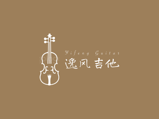 逸风吉他最全Logo标志设计