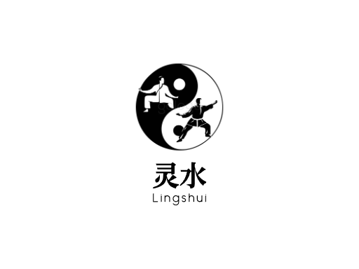 灵水茶饮料Logo标志设计