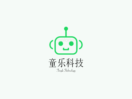 童乐科技科技公司Logo标志设计