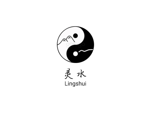 灵水茶饮料Logo标志设计