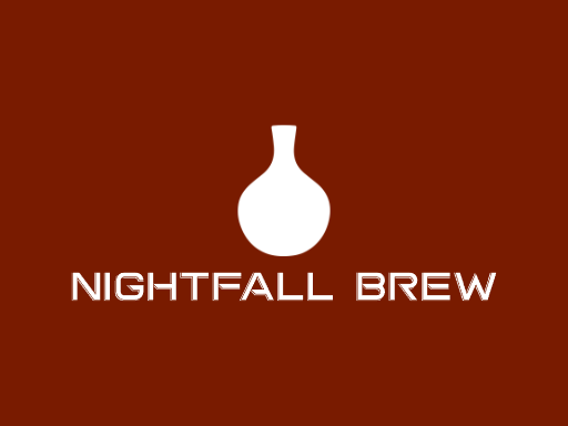 Nightfall Brew麦芽啤酒Logo标志设计