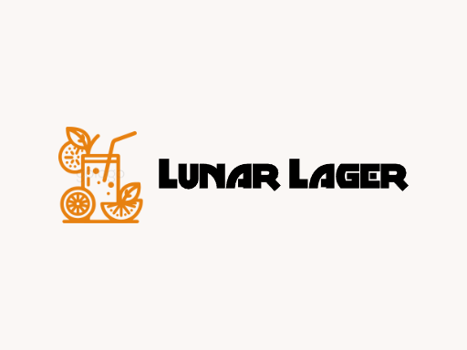 Lunar Lager生啤Logo标志设计