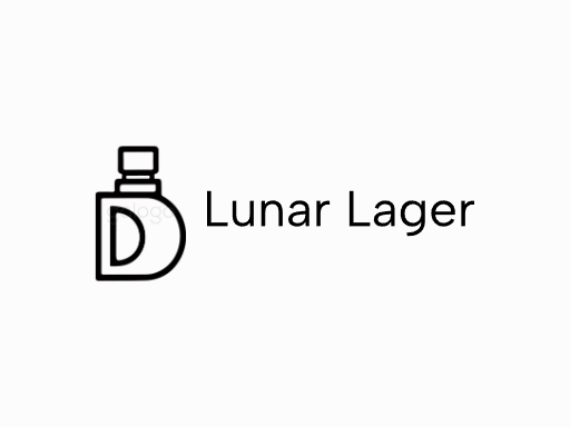 Lunar Lager生啤Logo标志设计