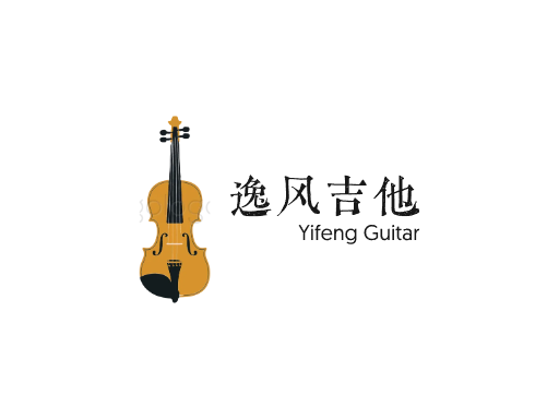 逸风吉他最全Logo标志设计