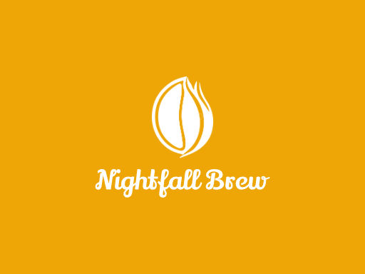 Nightfall Brew麦芽啤酒Logo标志设计