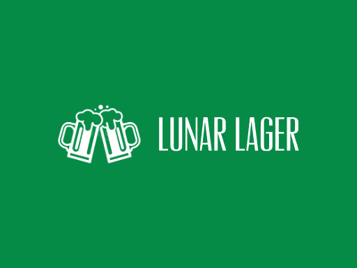 Lunar Lager定制Logo标志设计