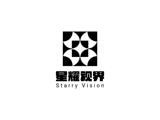 星耀视界网红Logo标志设计