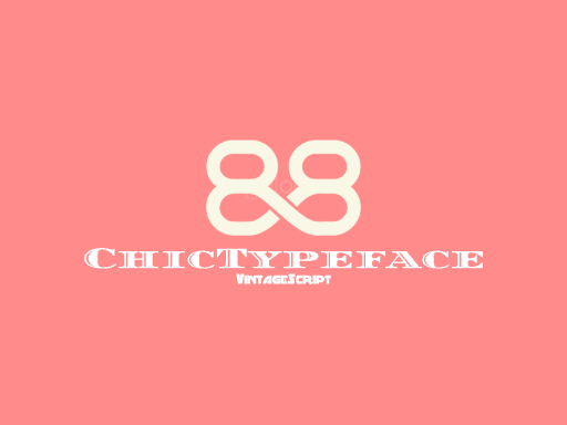 ChicTypeface英文Logo标志设计