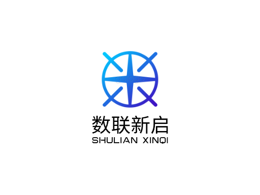 数联新启上线Logo标志设计