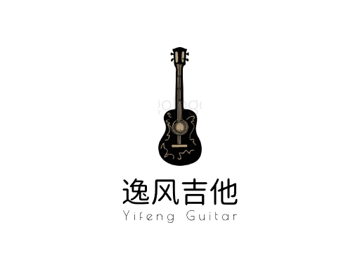 逸风吉他最全Logo标志设计